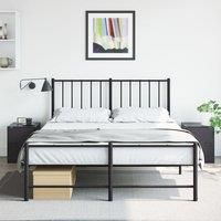 Berkfield Home Bedside Cabinets 2pcs Black 34.5x39x44 cm Steel