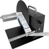 Automatic Label Rewinder 100mm Self-Adhesive Barcode Paper Two-Way Rewinding Machine Barcode Label Rolling Machine