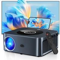 HORLAT Android Projector 25000 Lumen 4K Beamer Full HD 1080P Video Home Theater Auto Keystone 5G