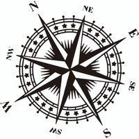 Car Sticker Graphics Mountain Adventurers Compass Truck Decoration Rv Camper Suv Body Side Hood Vinyl Auto Tuning Accessories