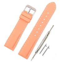 VINBAND Silicone Watch Band Replacement 4 (18, 20, 22, 24mm) (20mm,