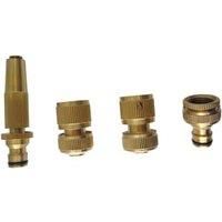 Wickes Brass Garden Hose Pipe Set