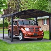 Palram Arcadia 5000 Carport Do-It-Yourself Heavy Duty Carport Kit Car Storage