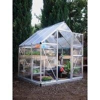 Palram Hybrid 6x6ft Silver Greenhouse