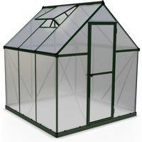 Palram Mythos 6X6 Polycarbonate Apex Greenhouse