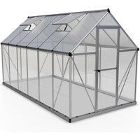 Palram Hybrid Greenhouse 6x12 Silver