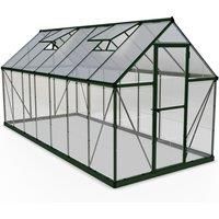 Palram Hybrid 6 Ft. W x 14 Ft. D Greenhouse Palram Colour: Green  - Size: Large