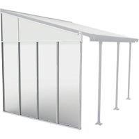 Palram Patio cover 3 Sidewall , White