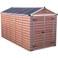 Palram Skylight Amber Garden Shed (4x6ft, 6x3ft, 6x5ft, 6x8ft, 6x10ft, 6x12)