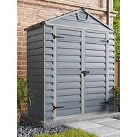 Palram Skylight 6x3 Apex Shed (Base included)