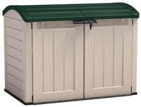 Keter Store It Out Ultra Bike Shed 2000L  Beige/Green