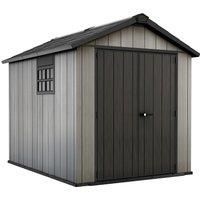 Keter Oakland Plastic Shed Garden Storage Double Doors All Sizes Medium Large