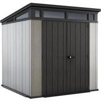 Keter Artisan 7 ft. W x 7 ft. D Plastic Garden Shed Keter  - Size: 226cm H X 214cm W X 218cm D