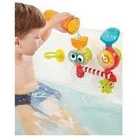 Yookidoo Baby Toddler Bath Toy - Spin /'N/' Sprinkle Water Lab with Spinning Gears & Rotating Googly Eyes - Mold Free Suction Cups Attach to Any Tub or Shower(1 2 3 Years Old)- Great Gift for Kids