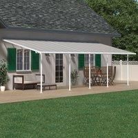 Palram Sierra 3 x 9.15m White Patio Awning