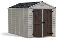 Palram SkyLight Shed 6 x 12 - Tan