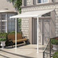 Palram Sierra White Outdoor Garden Patio Cover