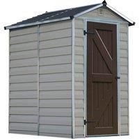 Palram Skylight 6x4 Apex Shed (Base included)