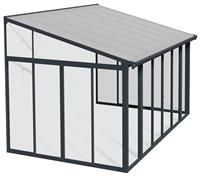 Palram - Canopia Sanremo Conservatory 3X4.25 Grey