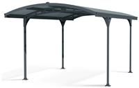 Palram 4945 x 2875mm Atlas 5000 Bronze Metal Freestanding Carport - Grey