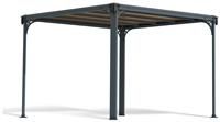 Palram Milano Rectangular Garden Gazebo