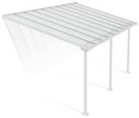 PALRAM OLYMPIA 3X5.46 WHITE CLEAR PATIO COVER