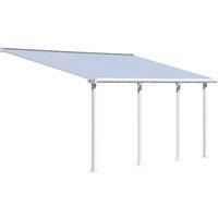 Palram Olympia Garden Patio Awning  3 x 6.10m  White
