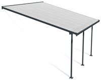 Palram Feria Patio Canopy 4 x 4.2 Grey