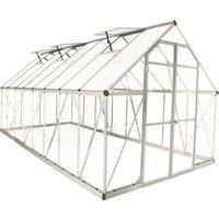 8' x 16' Palram Canopia Balance Silver Greenhouse (4.87m x 2.44m)