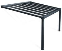 Palram - Canopia Canopia by Palram Stockholm Patio Cover 3.4 X 5.2 Clear - Grey