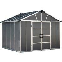 Palram Yukon 11X9 Apex Shed (Base included)