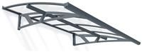 Palram Amsterdam Canopy 2230  Grey Clear