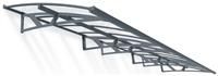 Palram - Canopia Canopia by Palram Amsterdam Canopy 6690 - Grey Clear