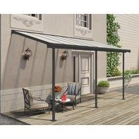 Palram - Canopia Canopia by Palram Sierra Patio Cover 2.3m x 4.6m - Grey Clear