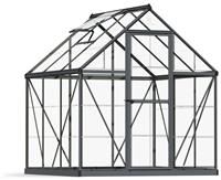 6' x 6' Palram Canopia Harmony Grey Greenhouse (1.85m x 1.86m)