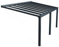Palram - Canopia Canopia by Palram Stockholm Patio Cover 3.4 X 5.9 Clear - Grey