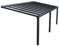 Palram - Canopia Canopia by Palram Stockholm Patio Cover 3.4 X 7.4 Clear - Grey