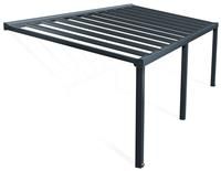 Palram - Canopia Canopia by Palram Stockholm Patio Cover 3.4 X 8.1 Clear - Grey