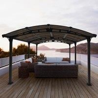 Palram Tucson 4300 Dark Grey Gazebo