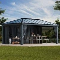 Canopia by Palram Curtains for Dallas Garden Gazebo