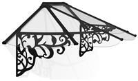 Palram - Canopia Canopia by Palram Canopy Lily 2130 Black Clear