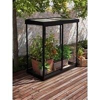 Palram - Canopia Ivy 4x2 Mini Greenhouse - Black