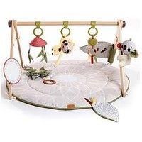 Tiny Love Luxe Developmental Gymini, Stylish Wooden Baby Play Gym with Music, 0+ Months, Baby Play Mat, 20 Activities, Musical Take-Along Toy, Premium Fabrics, 12 Milestone Cards, Boho Chic