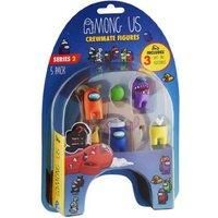 Toikido AMONG US Action Figures Crewmate & Accessories 5 Pack Series 2 PJM Kids