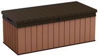 Keter Darwin 380L Outdoor Garden Storage Box 142.5 x 65.3 x 54.5 cm- Brown