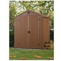 Keter Darwin 4X6Ft Shed - Brown