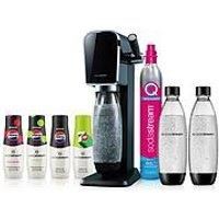 Sodastream Art Sparkling Water Maker Bundle - Black