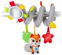 Benbat Spiral Stroller Toy - Bright Colours And Multiple Textures - (Age 0m+)