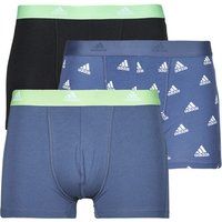 adidas Mens Boxer Shorts (3 or 6 Pack) Comfortable Cotton Underwear (S-3XL), Assorted 2, S