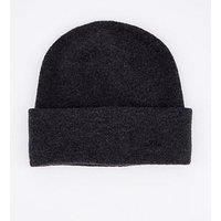 J Lindeberg Mens Golf Diamond Alpaca Mix Hat -Black